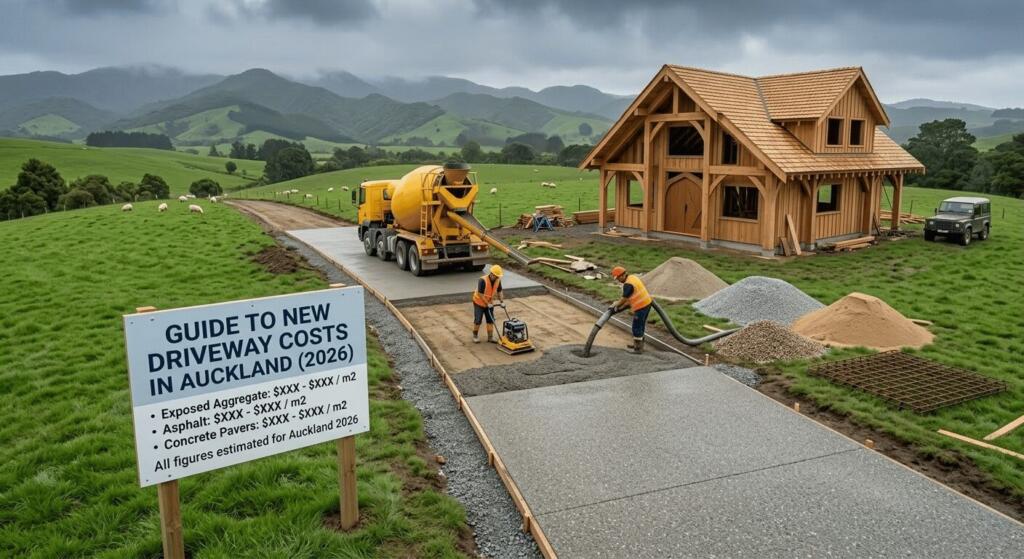 How Much Does a New Driveway Cost in Auckland? (2026 Guide)